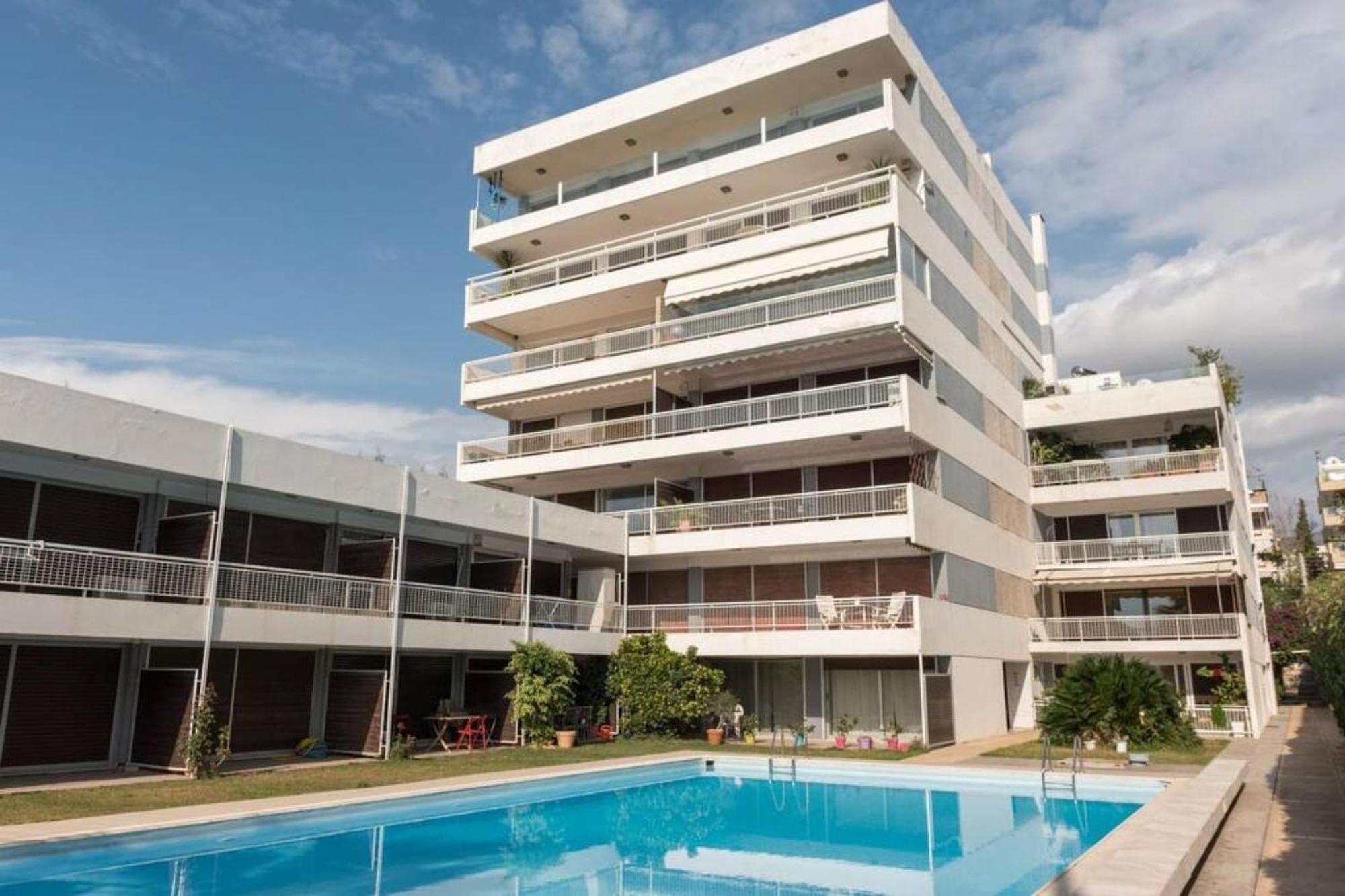 アテネΒουλα A Gem At Voula 1' Walk From The Beachアパートメント エクステリア 写真